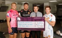 Exeter Chiefs v Exeter City raises £348 for The Exeter Foundation