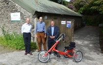 Exeter Chiefs Foundation Trustee visits Calvert Trust Exmoor
