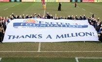 Foundation Celebrates Hitting The Million Pounds Milestone!