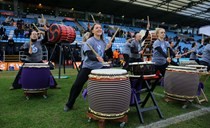Foundation donates new drums to community project Taiko Journey