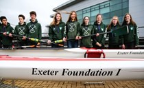 Exeter Foundation donates two new boats to the Exeter Rowing Club