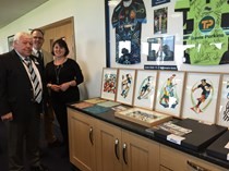 Rugby-themed art to raise funds for Exeter Foundation